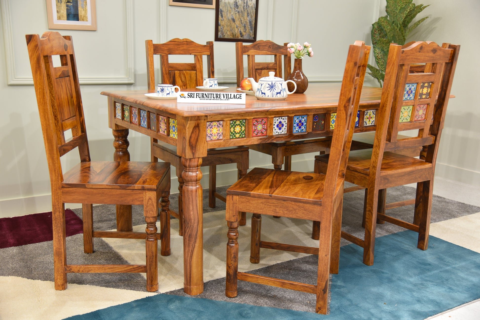 Natural / 6 Seater Dining