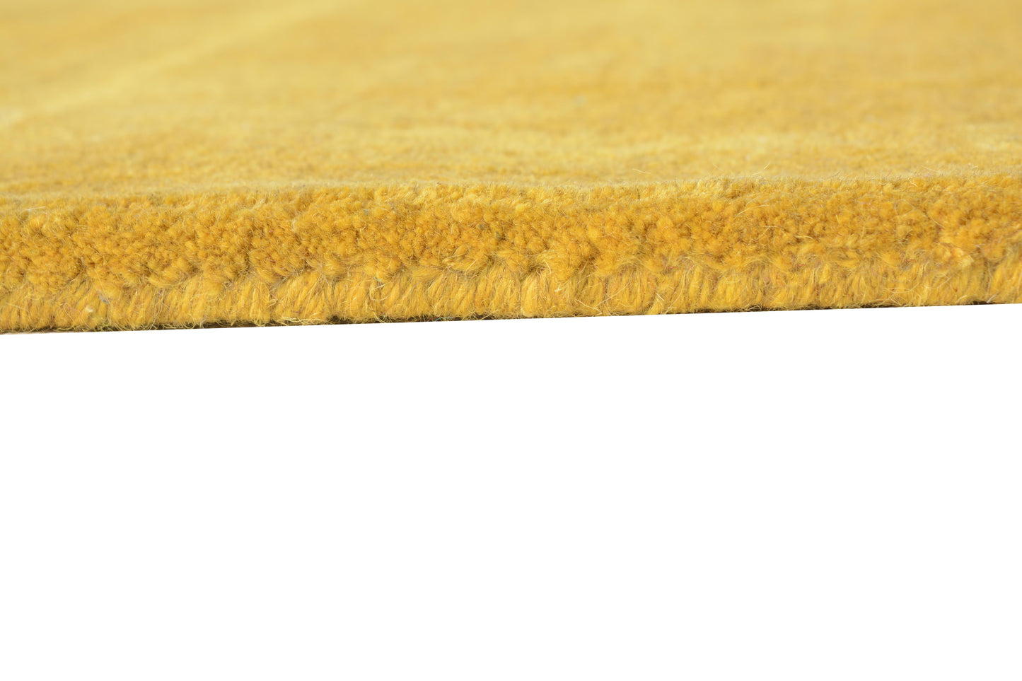 Yellow Hand Tufted Wool Carpet - ICHT1175
