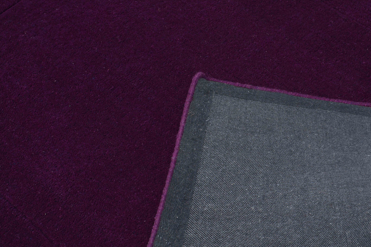 Purple Hand Tufted Wool Carpet - ICHT1177